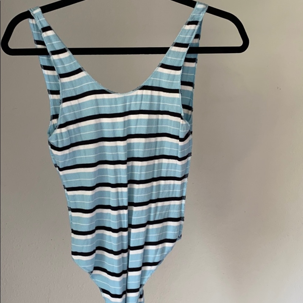 Free people striped body suit